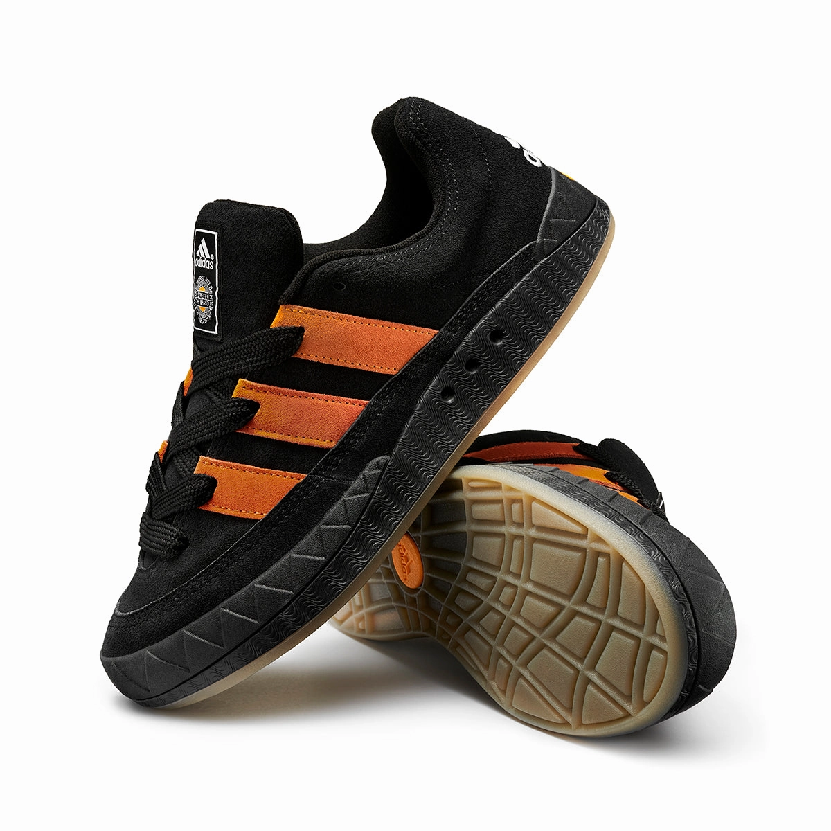 Adidas Turf Soccer Shoes ADIDAS JAMAL SMITH ADIMATIC BLACK / ORANGE RUSH