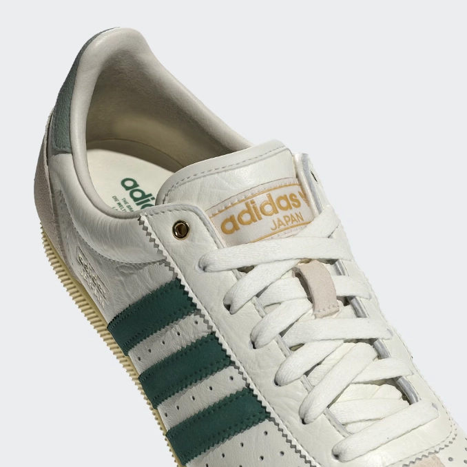 Adidas Shoes Casual Shoes Adidas Japan - Off White / Collegiate Green / Orange Tint