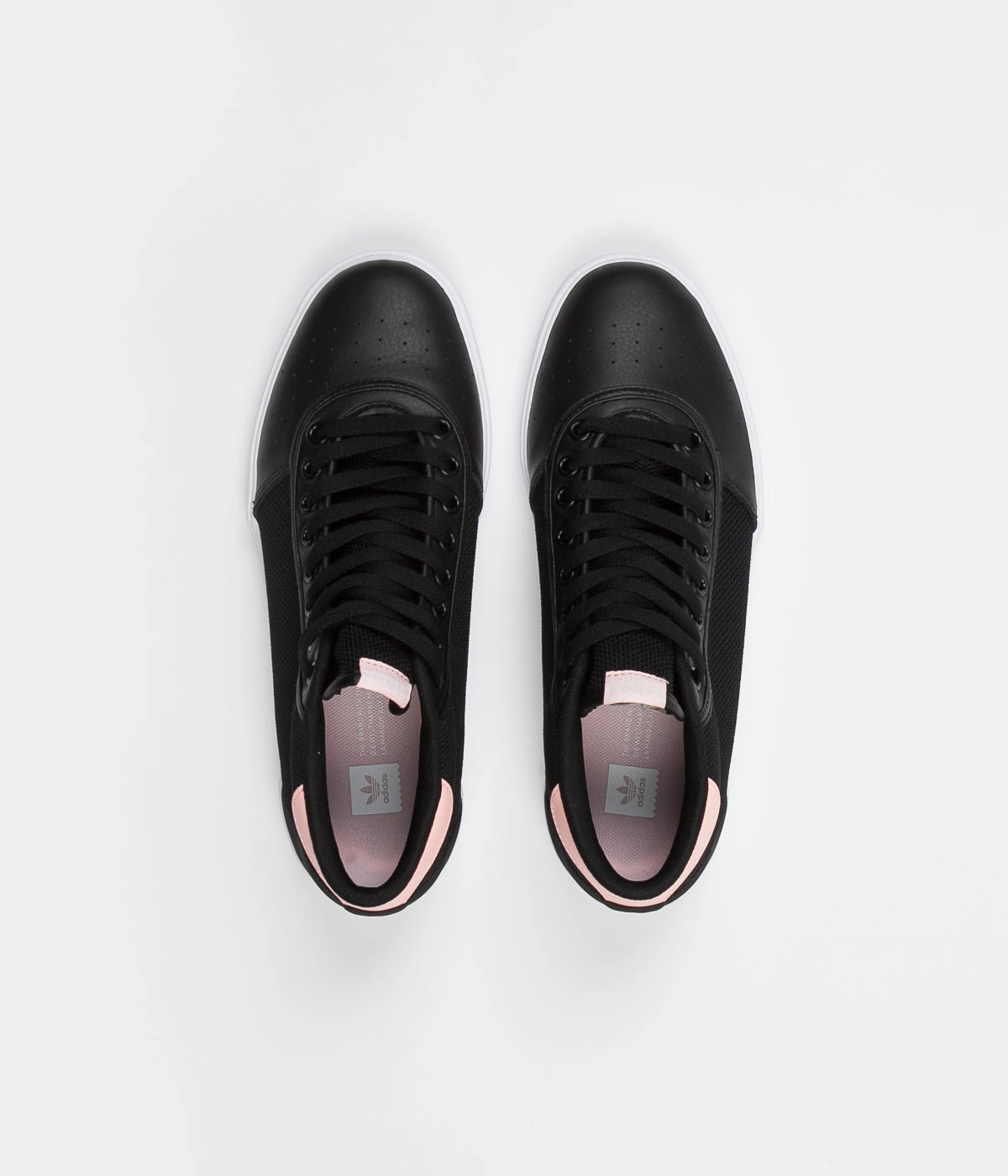 Adidas Xplr Shoes Adidas Lucas Premiere Mid Shoes - Core Black / White / Haze Coral