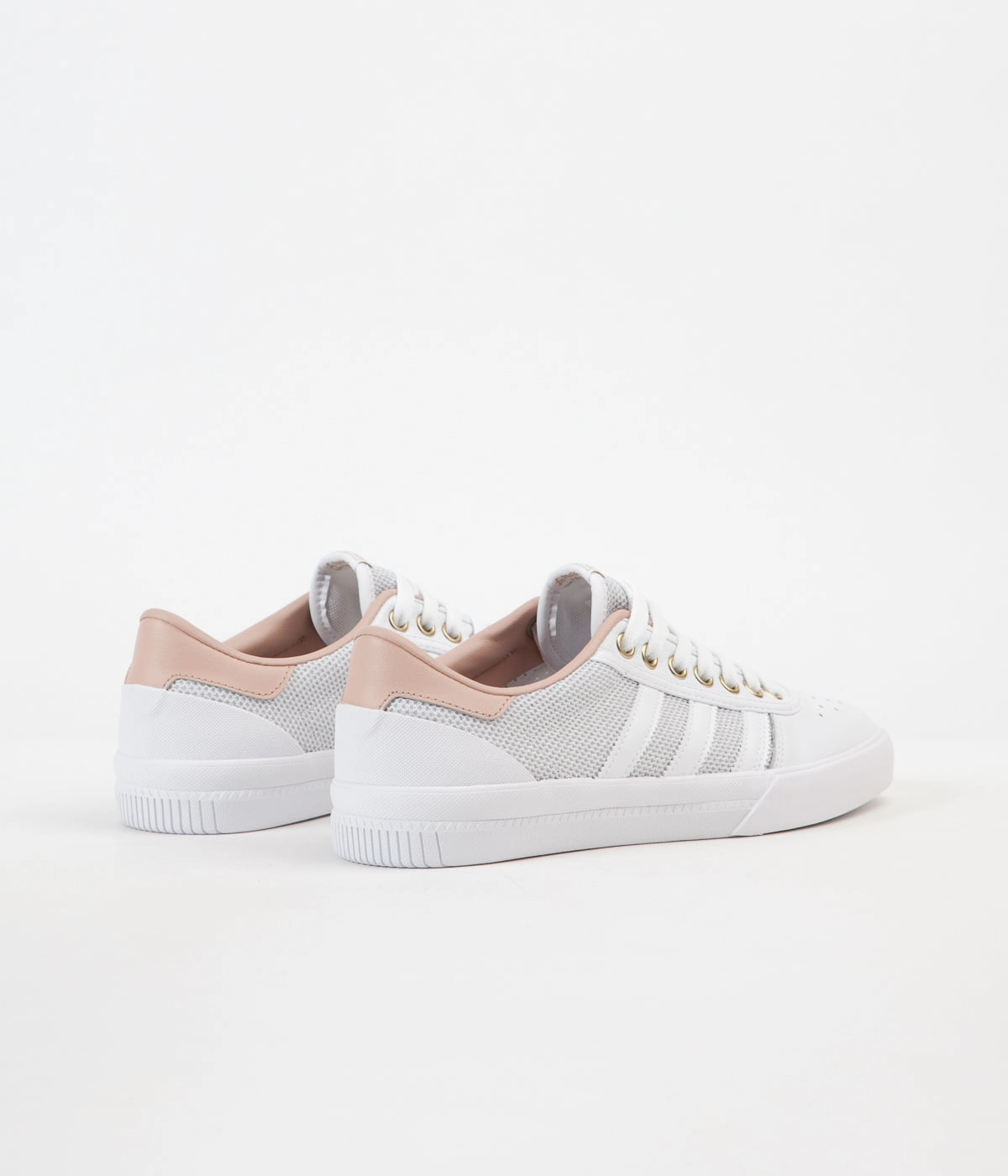 Adidas Gum Bottom Shoes Adidas Lucas Premiere Shoes - White / Ash Pearl / Gold Metallic
