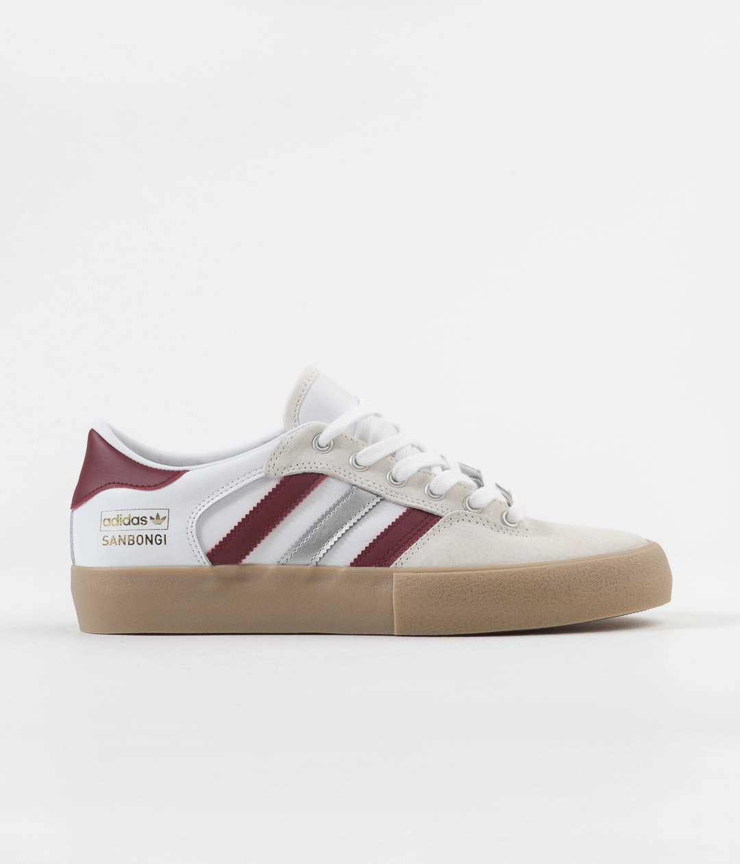 Adidas Matchbreak Super 'Shin Sanbongi' Shoes - White / Collegiate Burgundy / Gum4 Adidas Samba Soccer Shoes