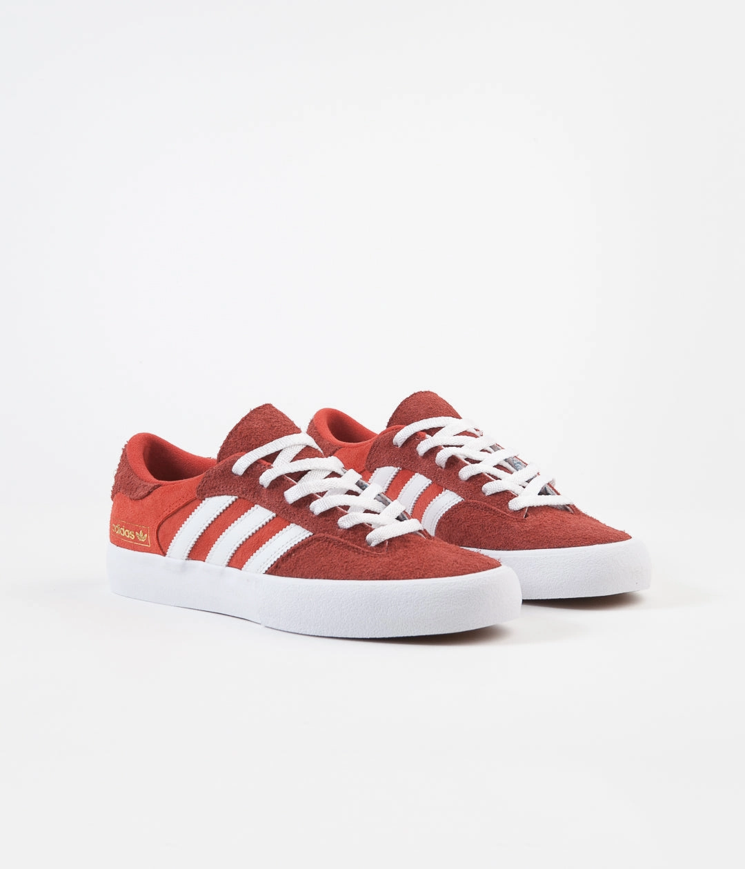 Adidas Matchbreak Super Shoes - Brick / White / Gold Metallic Adidas Masters Shoes