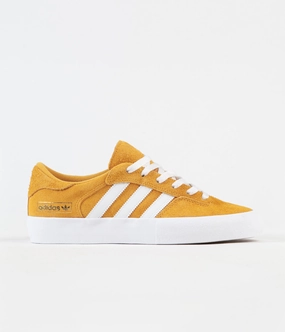 Adidas Composite Toe Shoes Adidas Matchbreak Super Shoes - Tactile Yellow / White / Gold Metallic