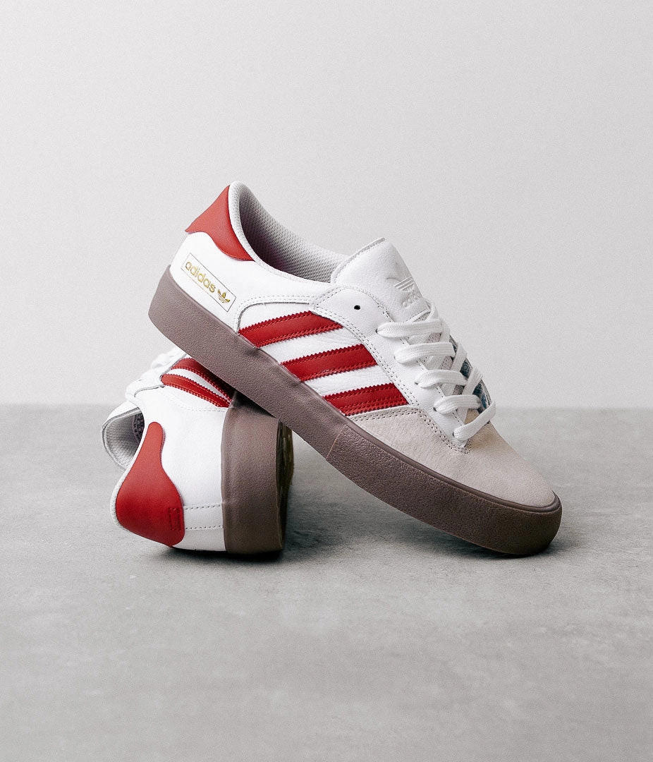 Yeezy Tennis Shoes Adidas Adidas Matchbreak Super Shoes - White / Power Red / Gum