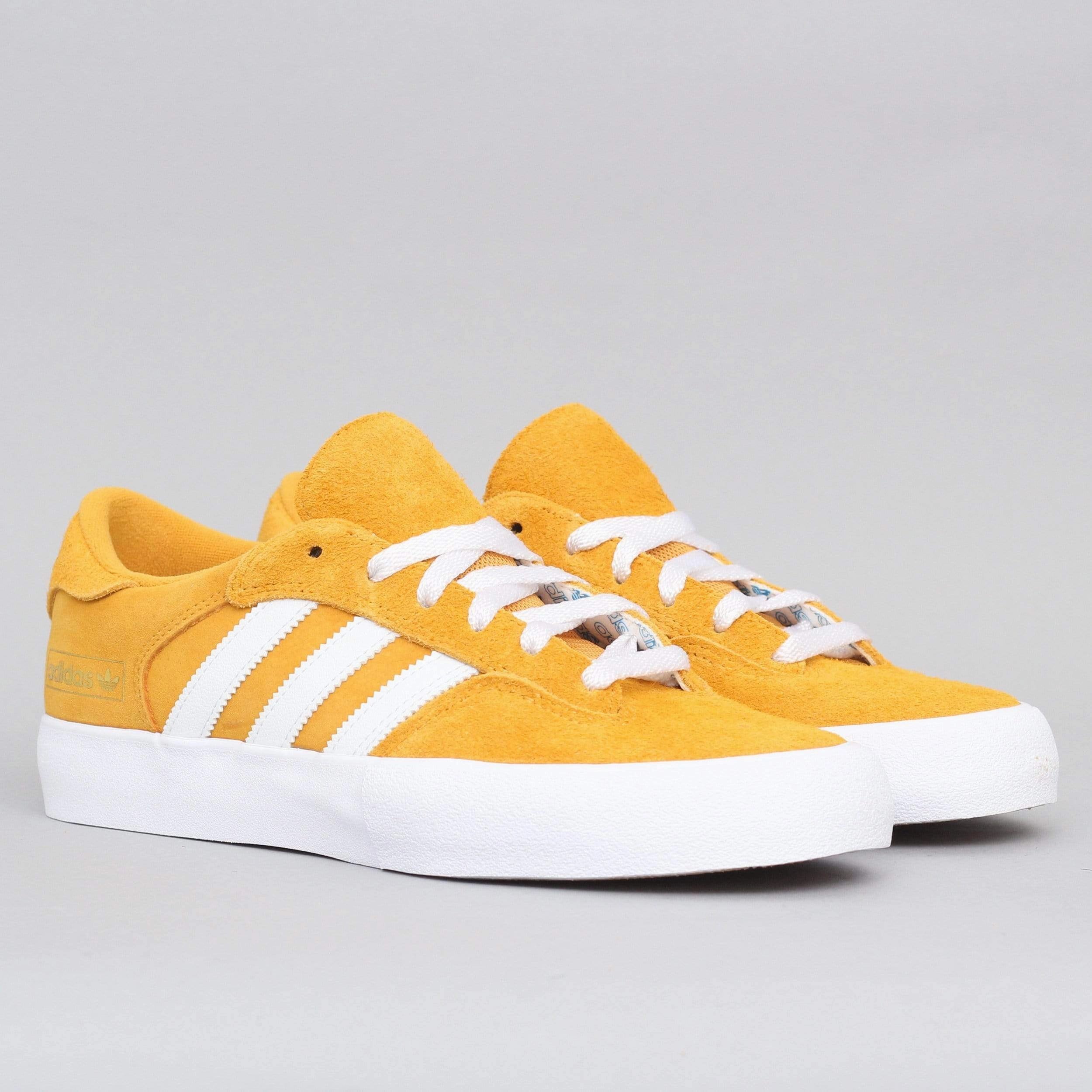 Adidas Country Japan Shoes adidas Matchbreak Super Shoes Tactile Yellow / Footwear White / Gold Metallic