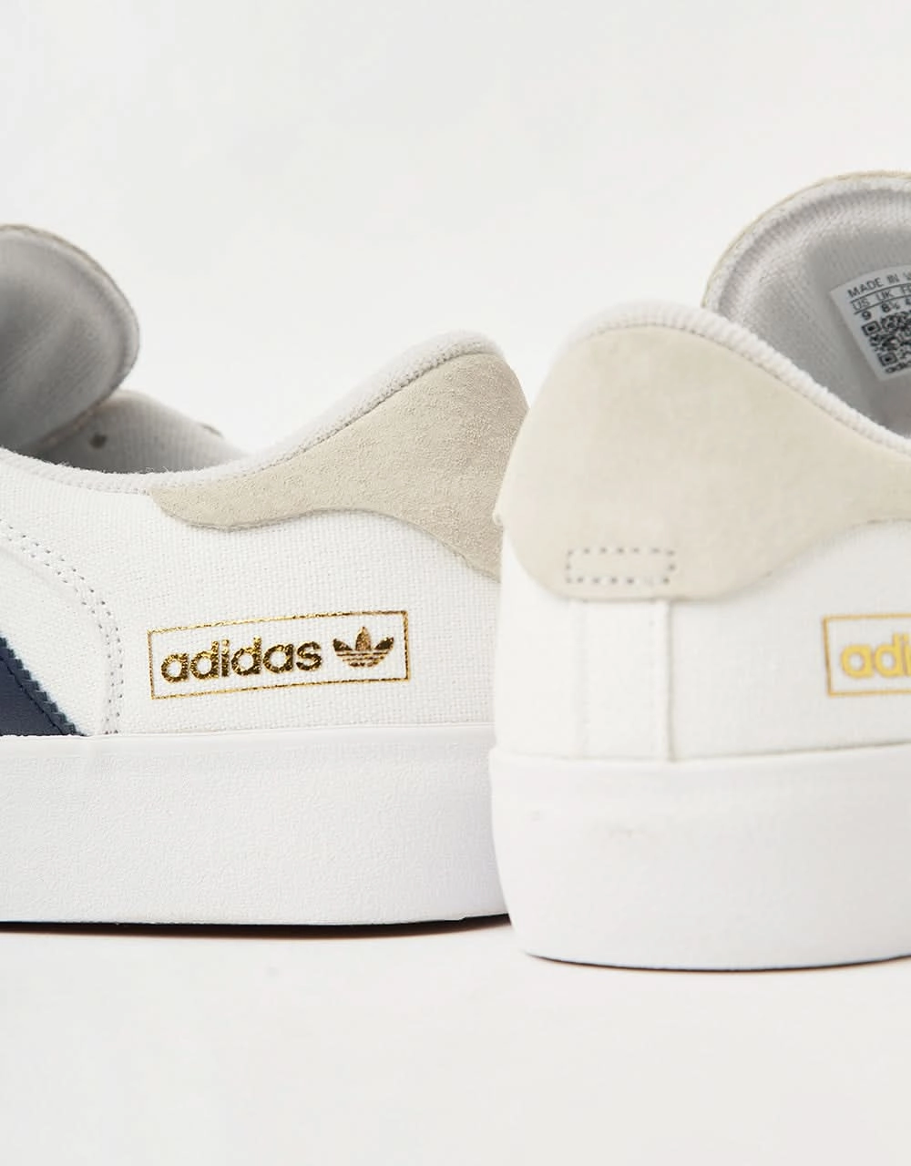 Yeezy X Adidas Shoes adidas Matchbreak Super Skate Shoes - Crystal White/Collegiate Navy/White