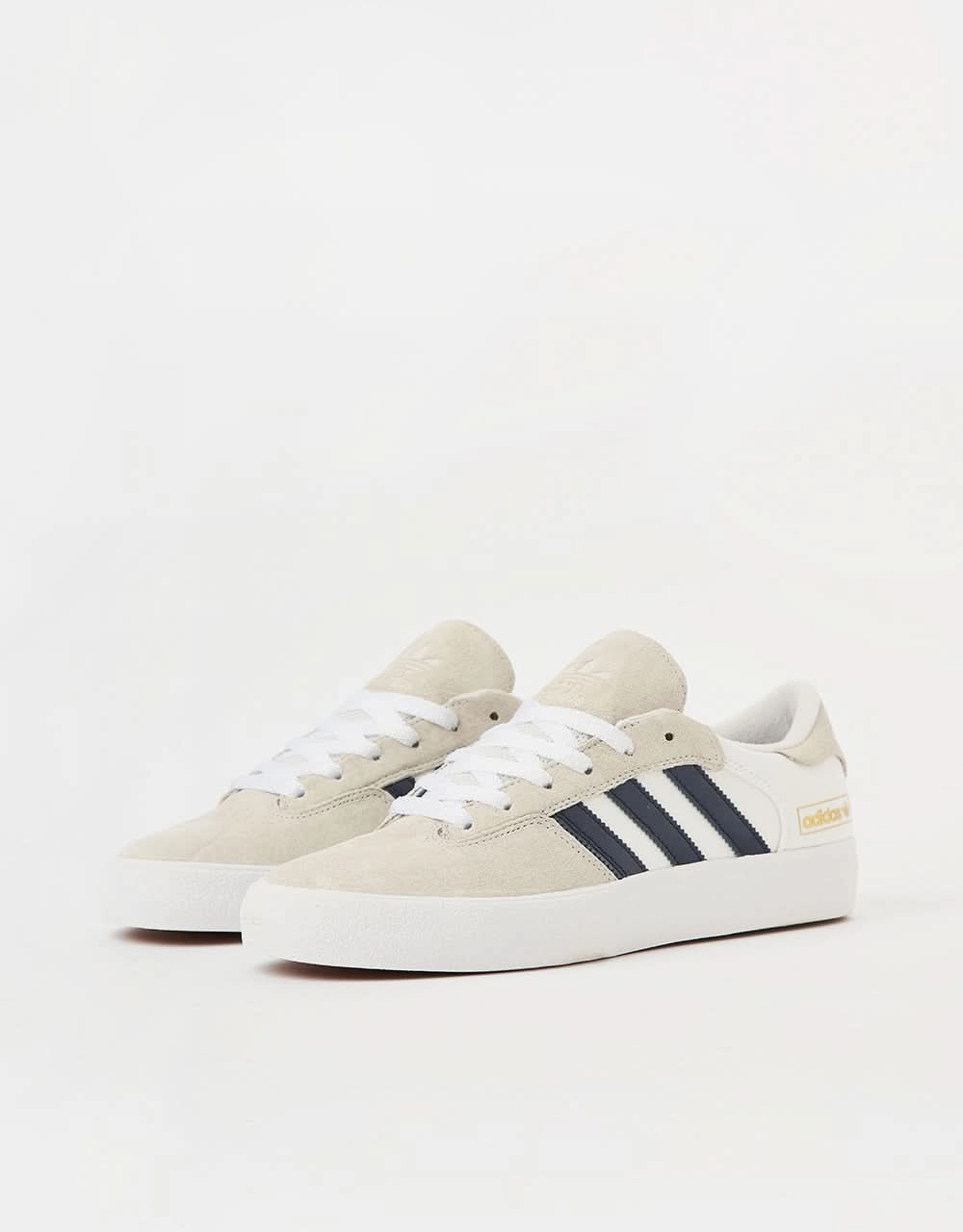 Adidas Originals Campus Casual Shoes adidas Matchbreak Super Skate Shoes - Crystal White/Collegiate Navy/White