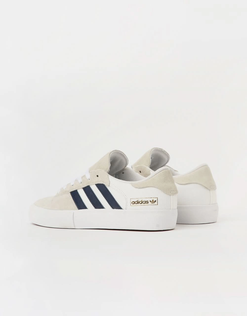 adidas Matchbreak Super Skate Shoes - Crystal White/Collegiate Navy/White Adidas Shoes Sambas
