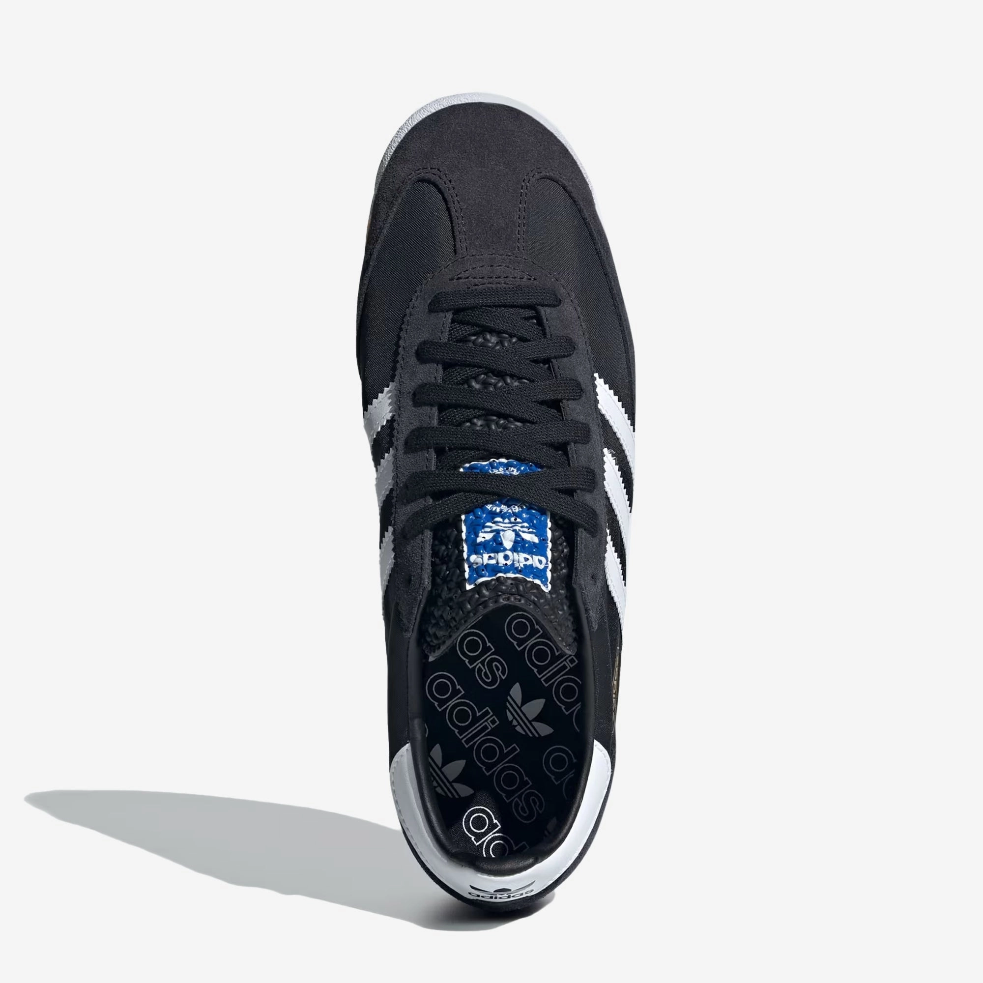 ADIDAS ORIGINALS | SL 72 RS { CORE BLACK/CLOUD WHITE/BLUE Adidas Harden Volume 9 Basketball Shoes
