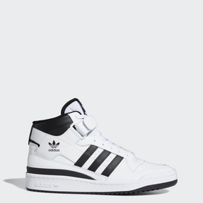 adidas Originals Forum Mid Shoes White Black Toddler Shoes Adidas