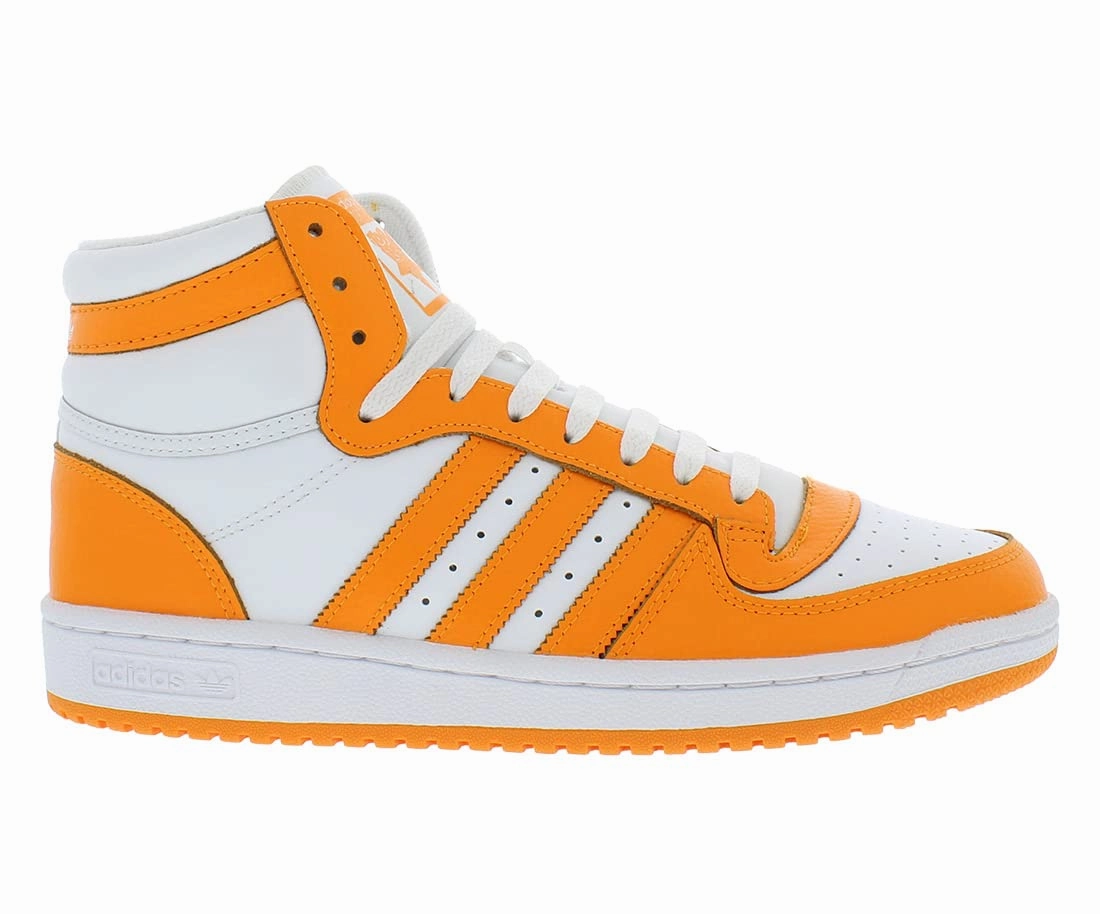 Adidas Samba Indoor Soccer Shoe adidas Originals Men's Top Ten Hi Basketball Shoes, White | Orange Rush, 13