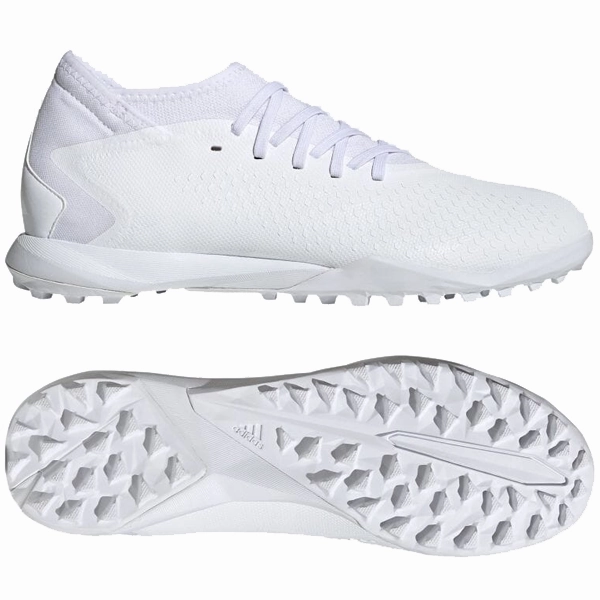 adidas Predator Accuracy.3 Turf Soccer Shoes (White/White) Adidas Ultraboost Dna Shoes