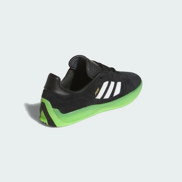 Adidas Puig Core Black - Cloud White - Semi Solar Green Adidas Mundial Turf