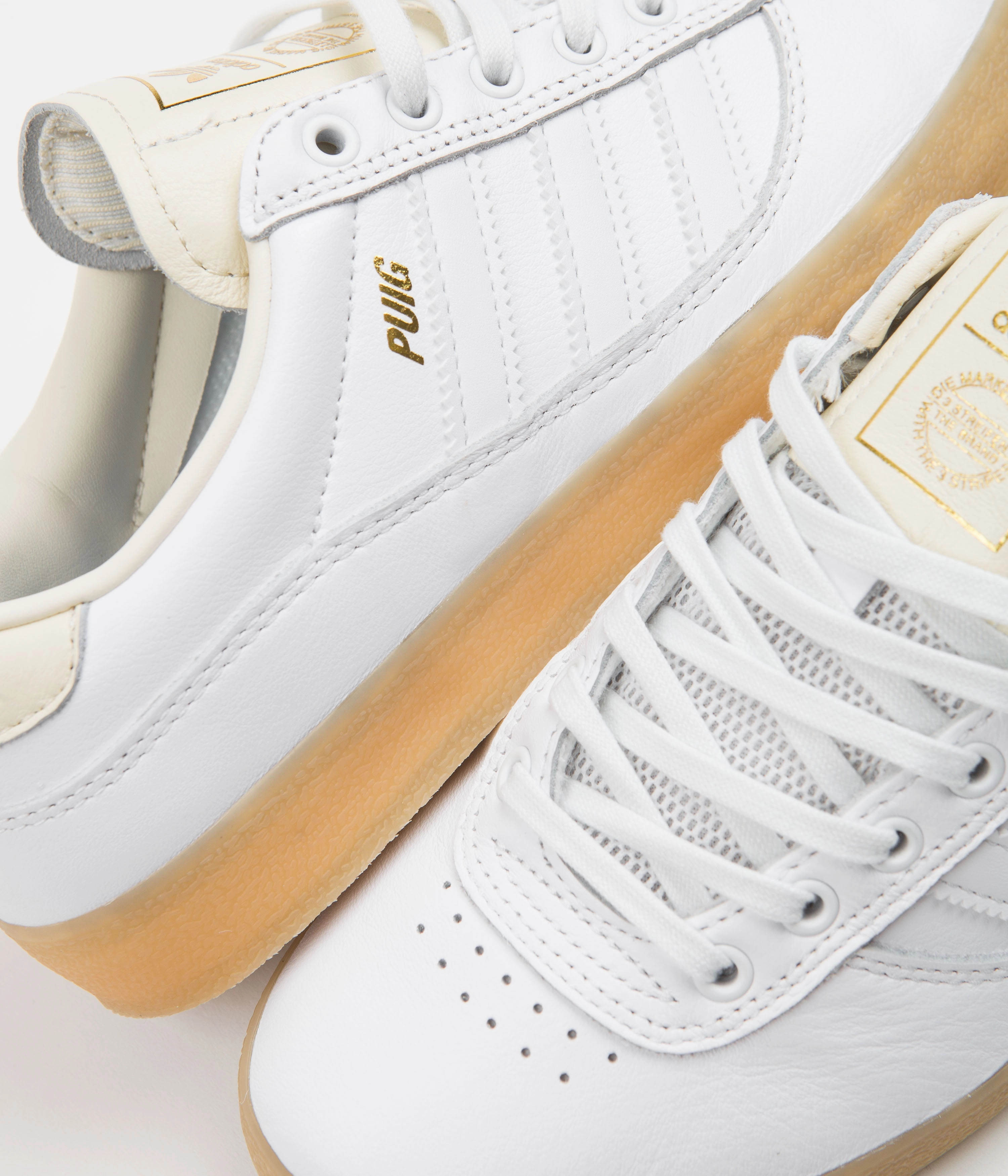 Adidas Puig Indoor Shoes - FTWR White / FTWR White / Chalk White Dwight Howard Adidas Shoes