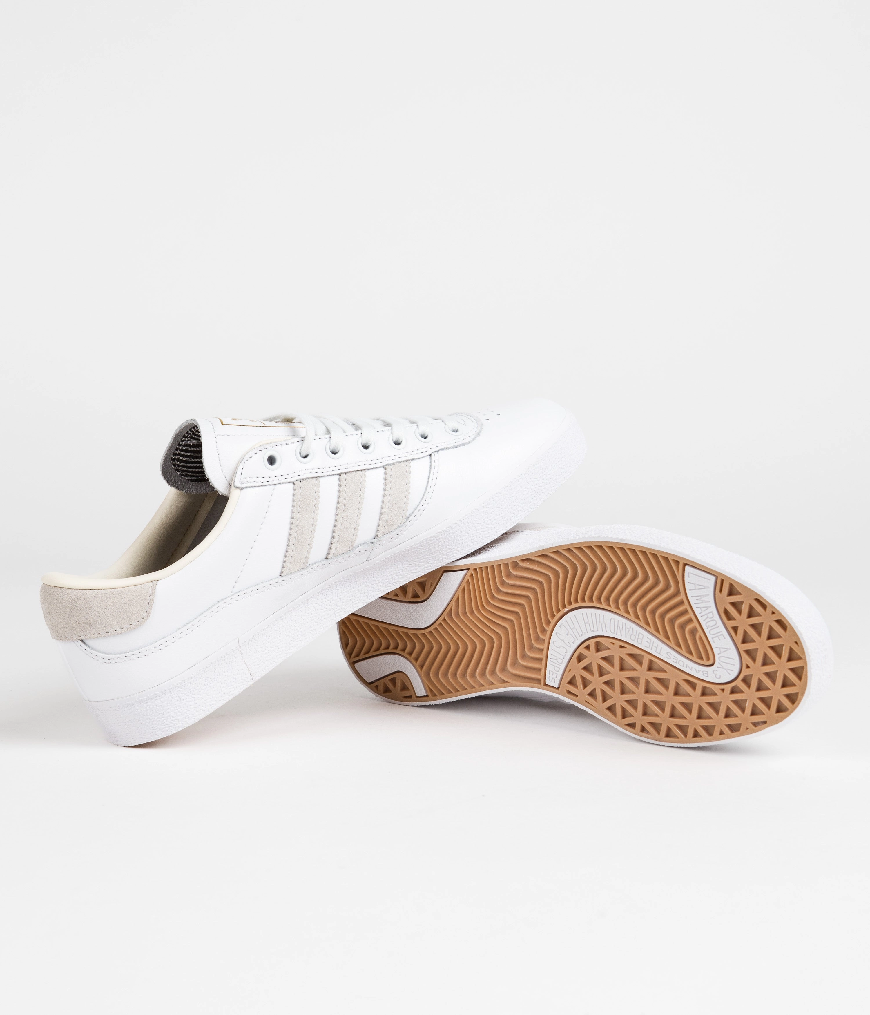 Adidas Puig Indoor Shoes - FTWR White / FTWR White / Custom Adidas Low Top Basketball Shoes