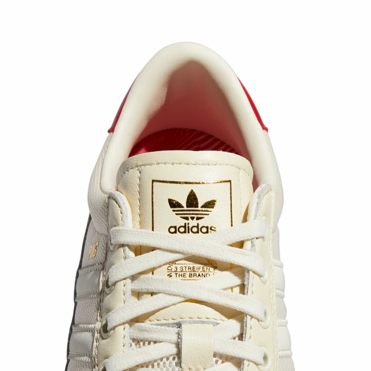 ADIDAS PUIG INDOOR WHITE / CREAM WHITE / SCARLET Beyonce New Adidas Shoes