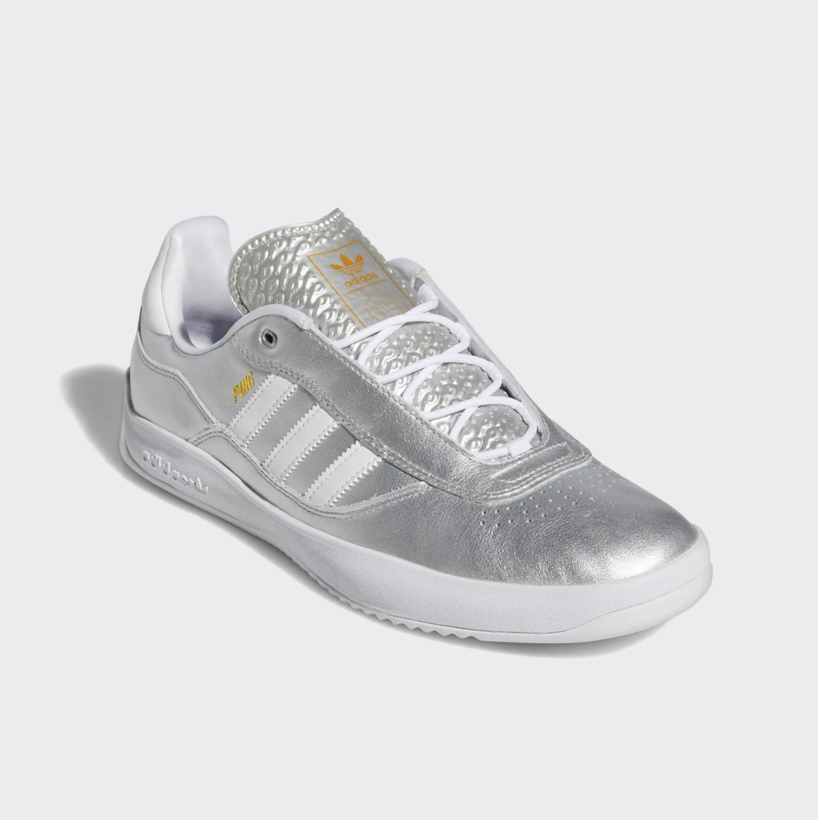 Adidas Fastest Running Shoe ADIDAS PUIG SILVER METALLIC / WHITE / SCARLET