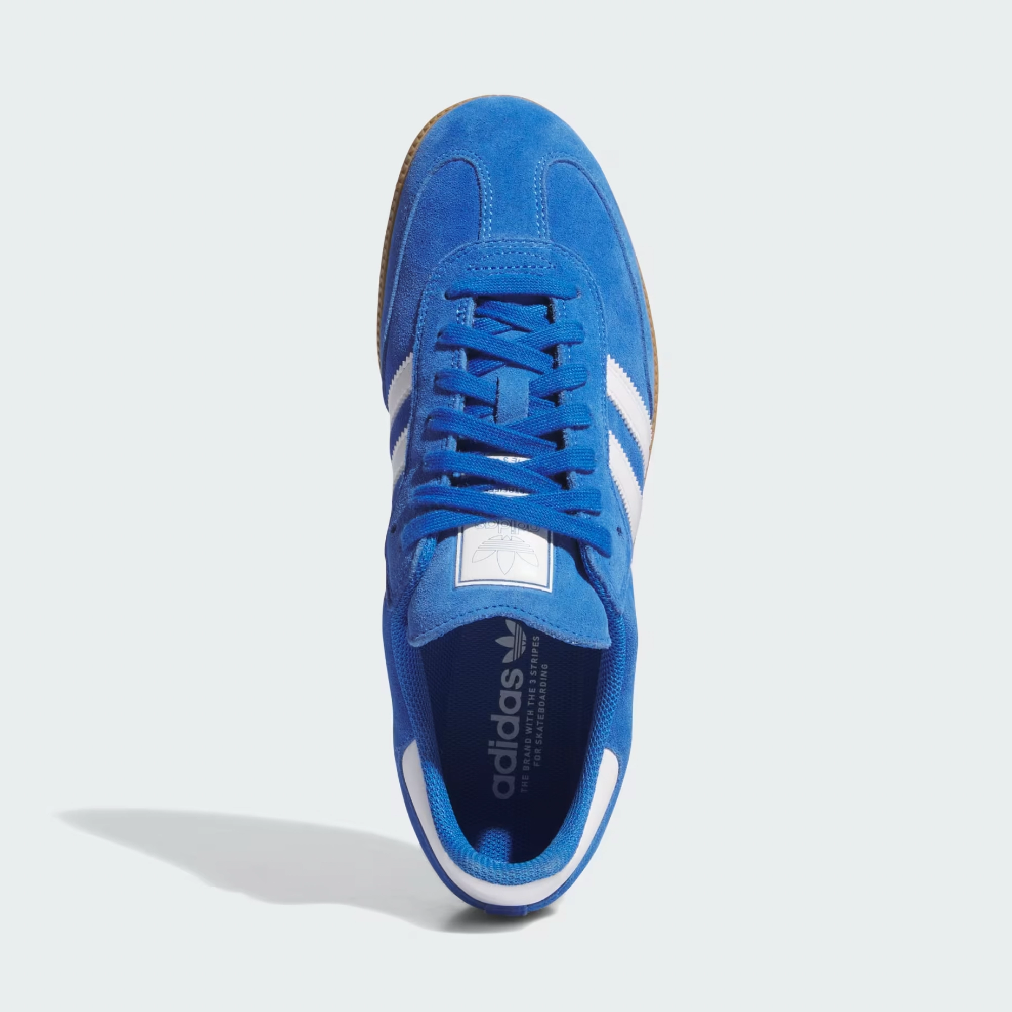 Adidas Shoes New ADIDAS SAMBA ADV BLUE BIRD / CLOUD WHITE / GOLD METALLIC