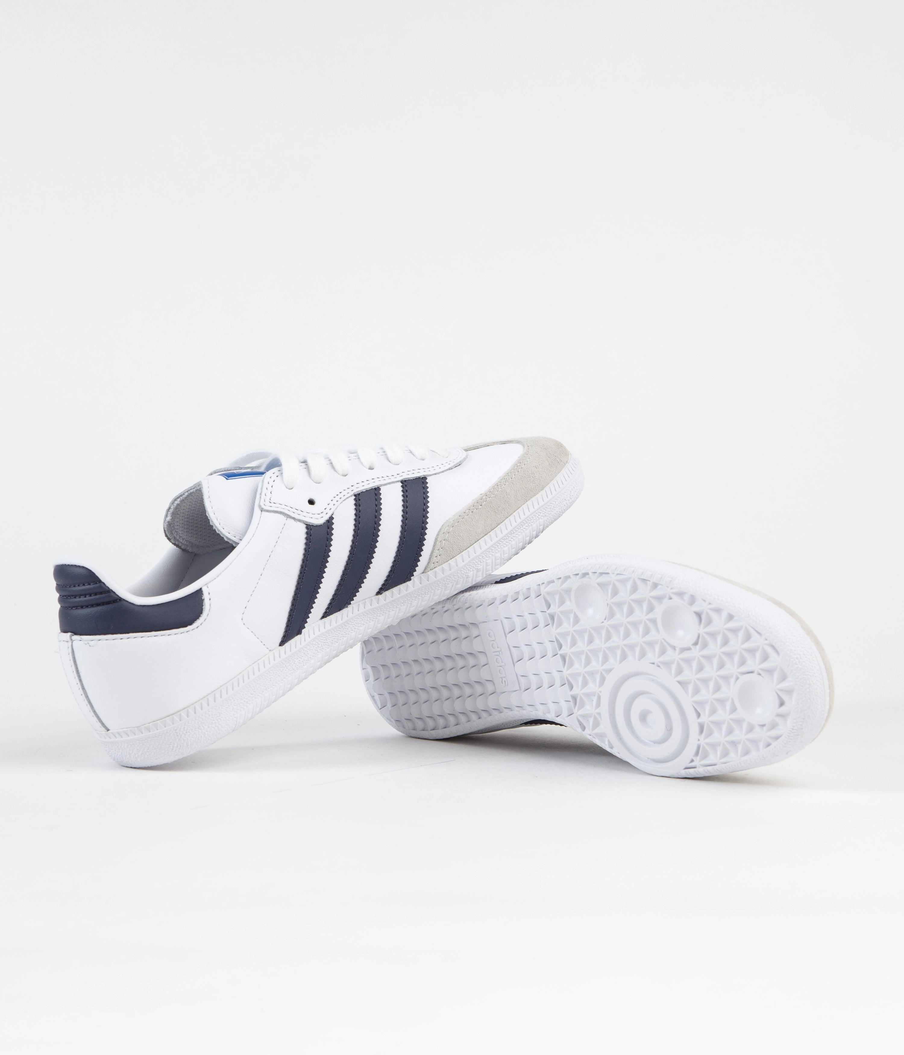 Korn X Adidas Shoes Adidas Samba Adv Shoes - FTWR White / Shadow Navy / FTWR White