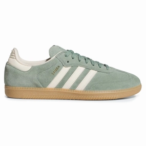 Adidas Shoes Online Sale ADIDAS SAMBA ADV SILVER GREEN / WONDER WHITE