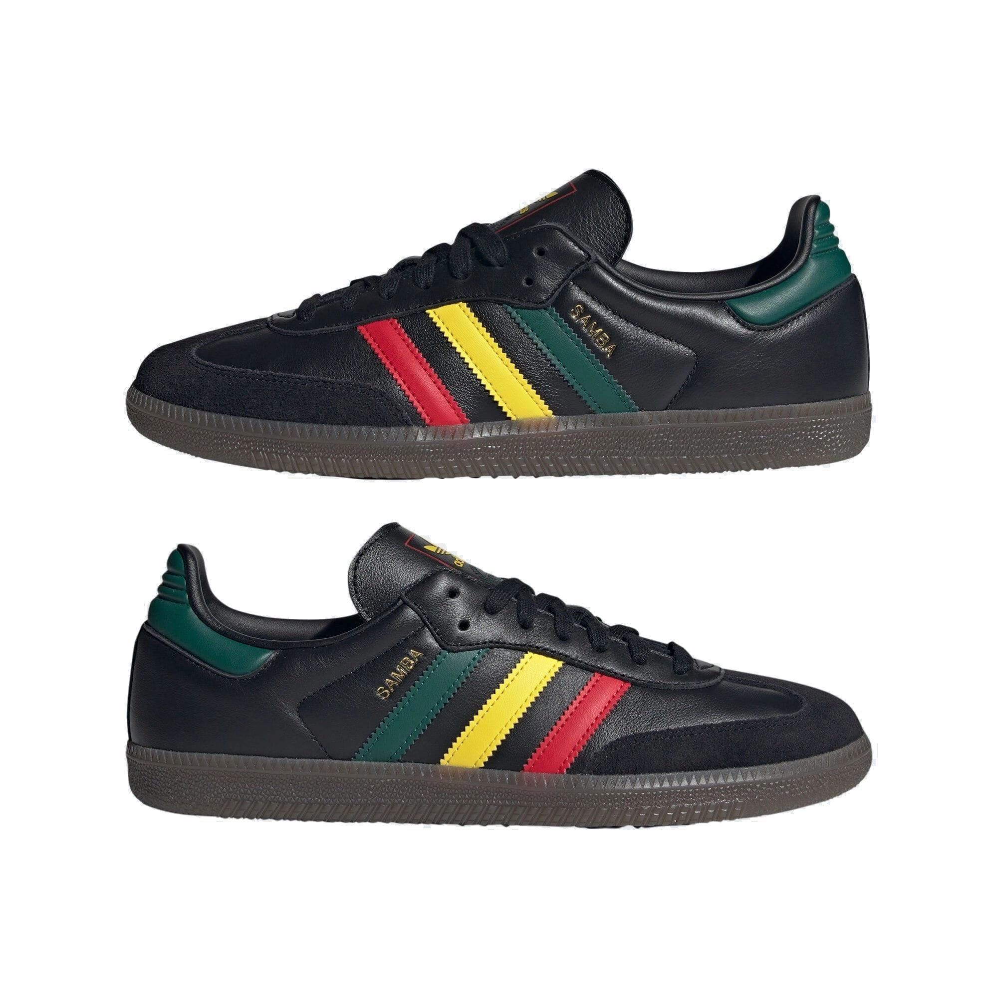 Adidas Samba Woody Shoes adidas SAMBA OG   OG Core Black/Yellow  IH3119 