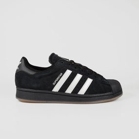 Adidas Skateboarding - Superstar ADV Shoes - Core Black / Zero / Spark Adidas Cortez Shoes