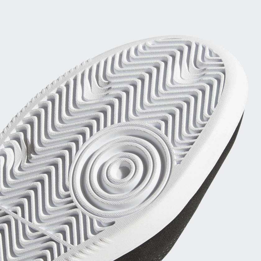 ADIDAS SKATEBOARDING SAMBA ADV BLACK / WHITE Adidas Mule Shoes