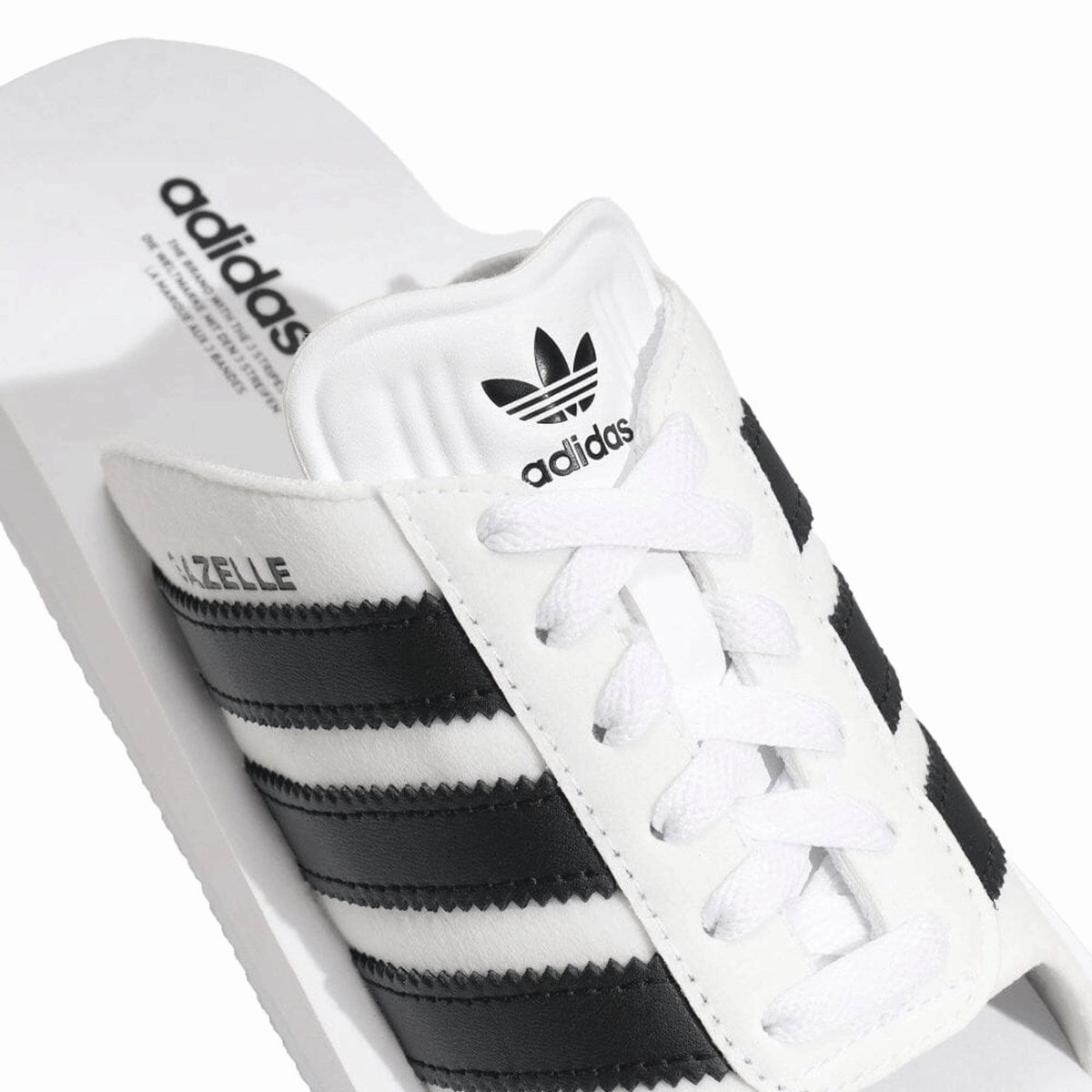 Alphabounce Adidas Shoes Adidas   GAZELLE BEACH SLIDES W FTWWHT/CBLACK/FTWWHT JQ7420