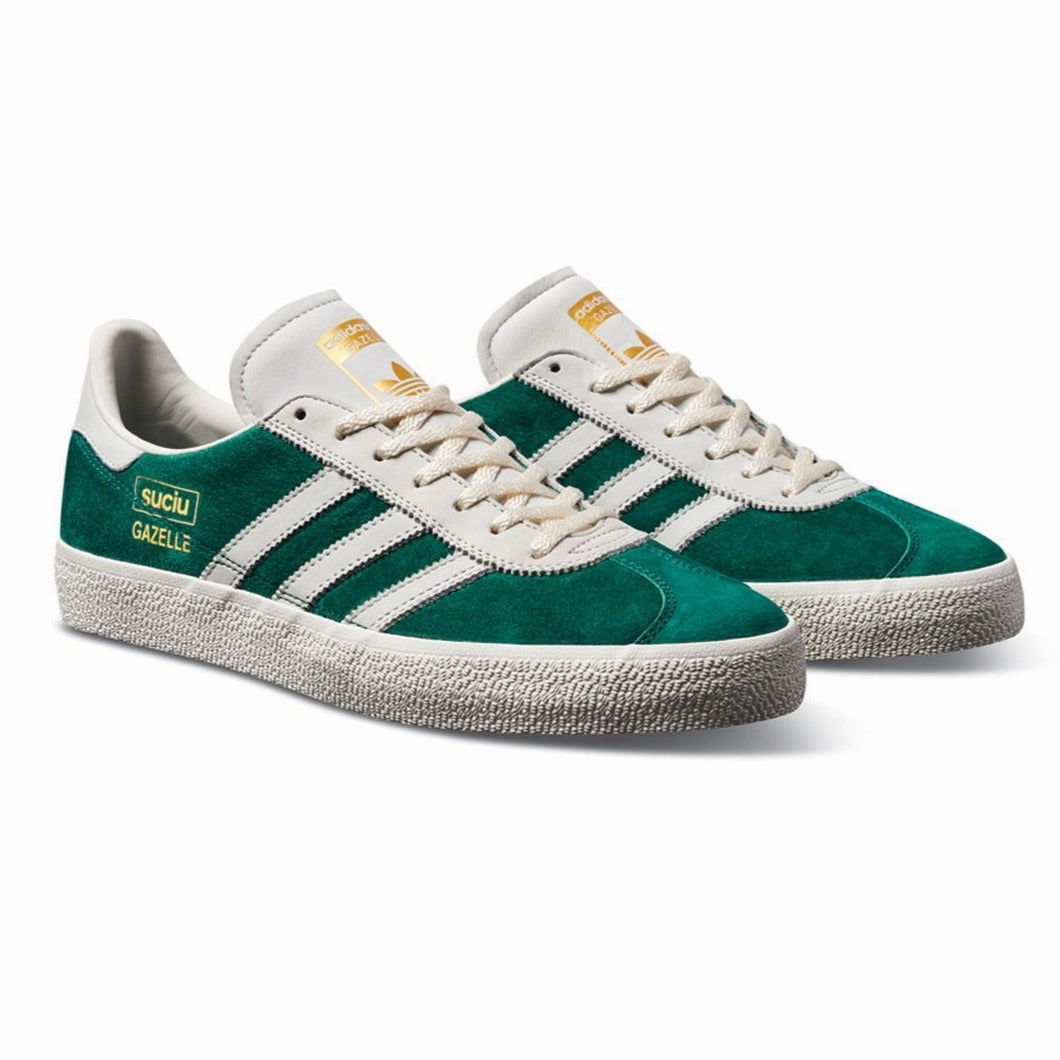 ADIDAS SUCIU GAZELLE ADV GREEN / WHITE Running Adidas Sports Shoes