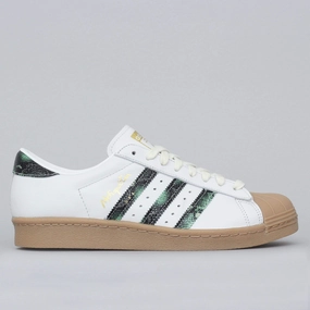 adidas Superstar 80s x Metropolitan Shoes Crystal White / Collegiate Green / Gum Adidas Shoes From The 80s