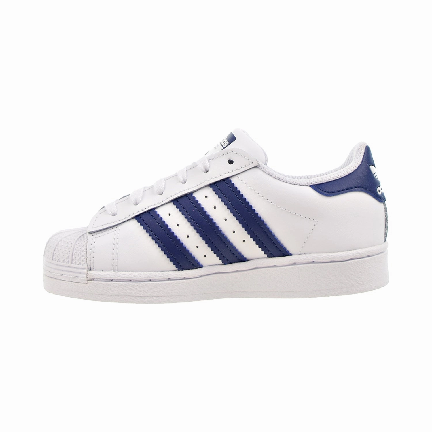 Adidas Superstar C Little Kids' Shoes Footwear White-Night Sky-Footwear White Adidas Canvas Shoes
