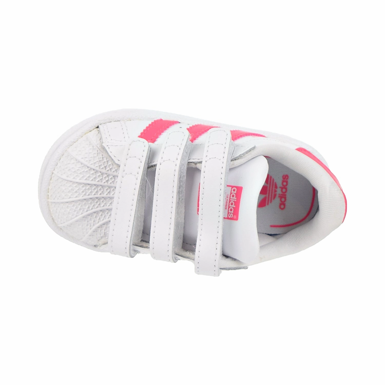 Adidas Adizero Impact Turf Baseball Shoes Adidas Superstar CF I Toddler Shoes Footwear White/Real Pink/Real Pink