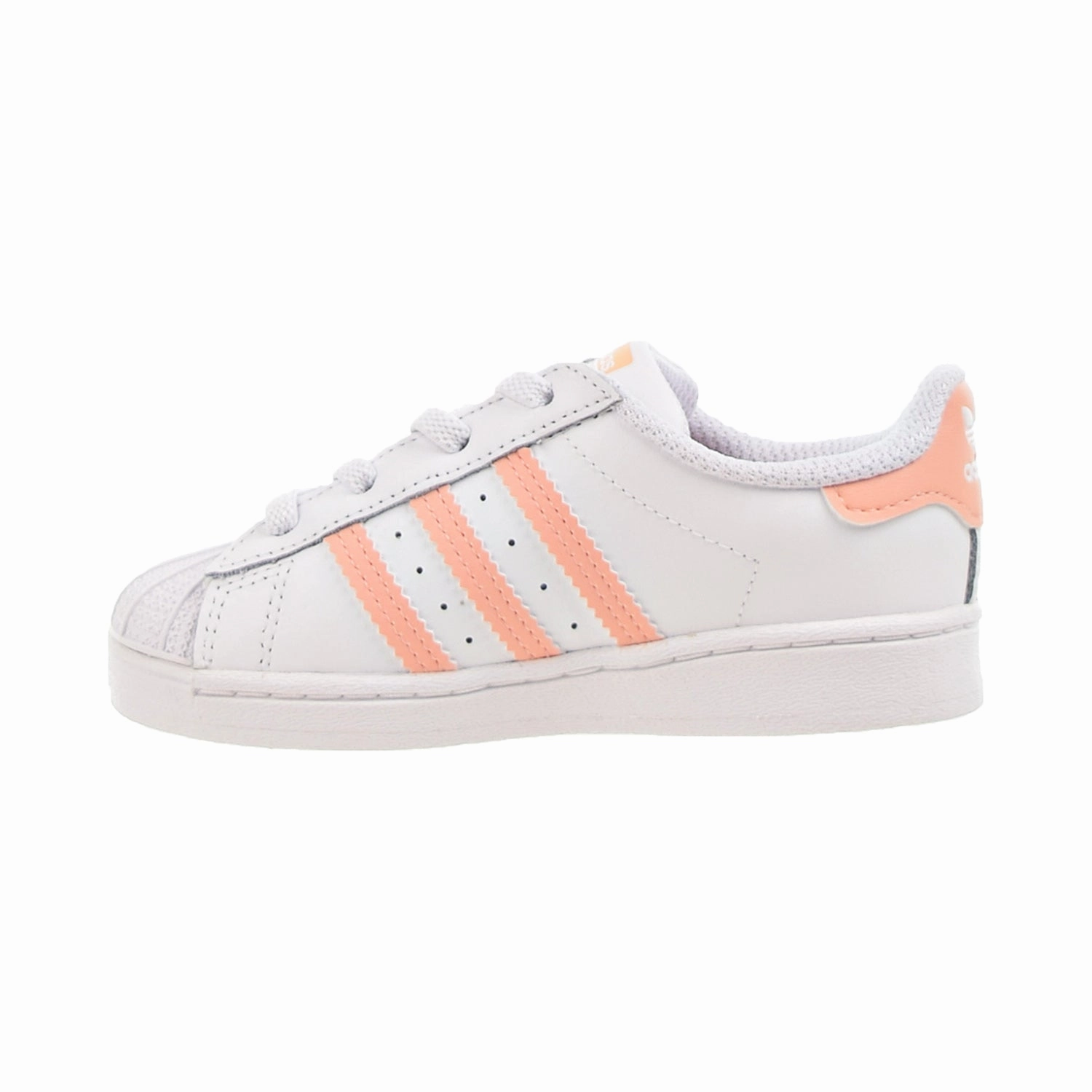 Adidas Superstar EL I Toddlers' Shoes Footwear White-Haze Coral-Footwear White Adidas Adizero Adios 8 Shoes