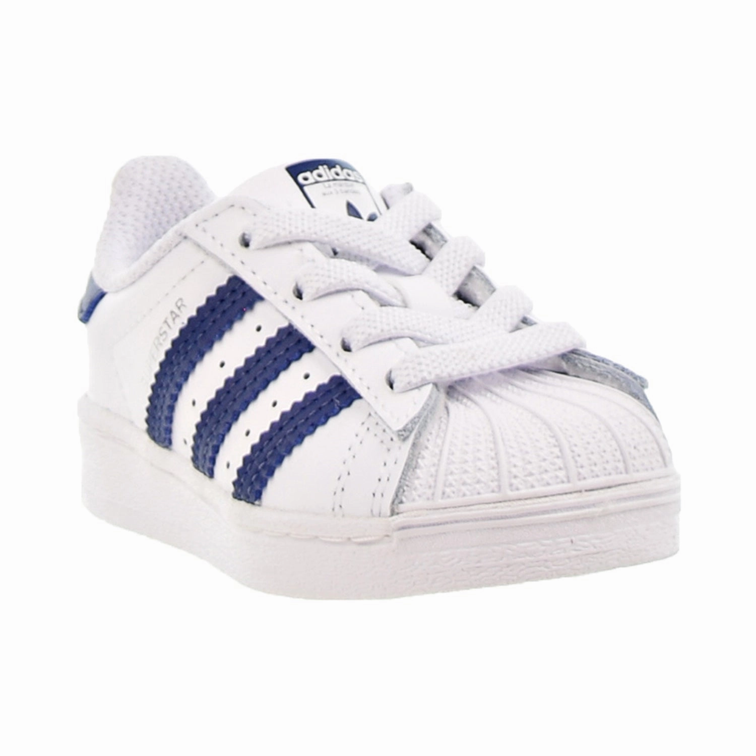 Adidas Tennis Shoes Adidas Superstar EL I Toddlers' Shoes Footwear White-Night Sky-Footwear White