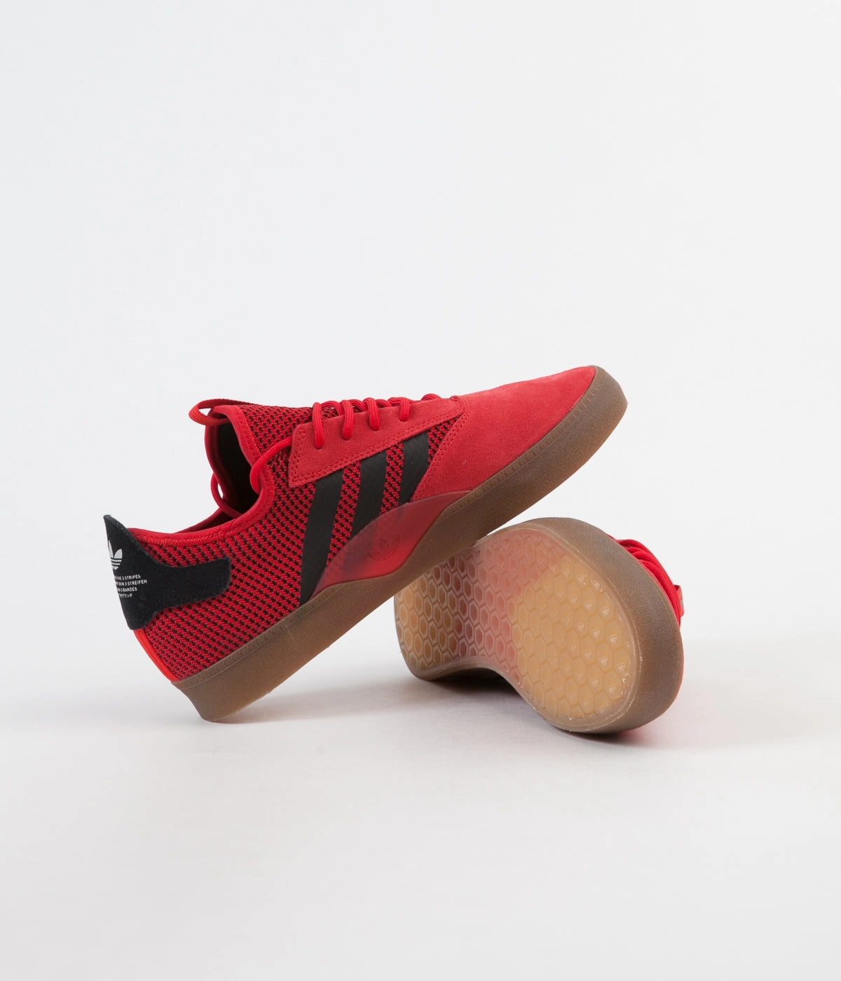 Adidas Samba Liverpool Shoes Adidas 3ST.001 Shoes - Scarlet / Core Black / Gum4