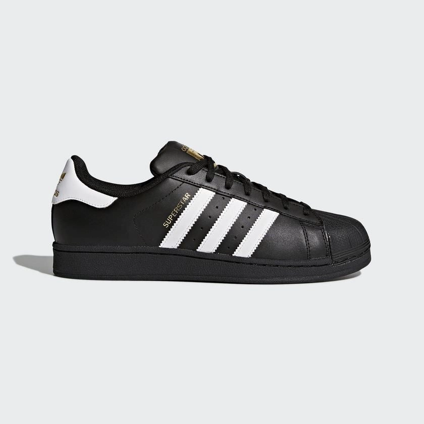 Adidas Superstar Unisex  Men's Women's BLACK FOUNDATION Trainers Shoes Indoor Adidas Soccer Shoes