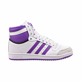 Adidas Rare Shoes Adidas Top Ten Hi Men's Shoes White-Purple