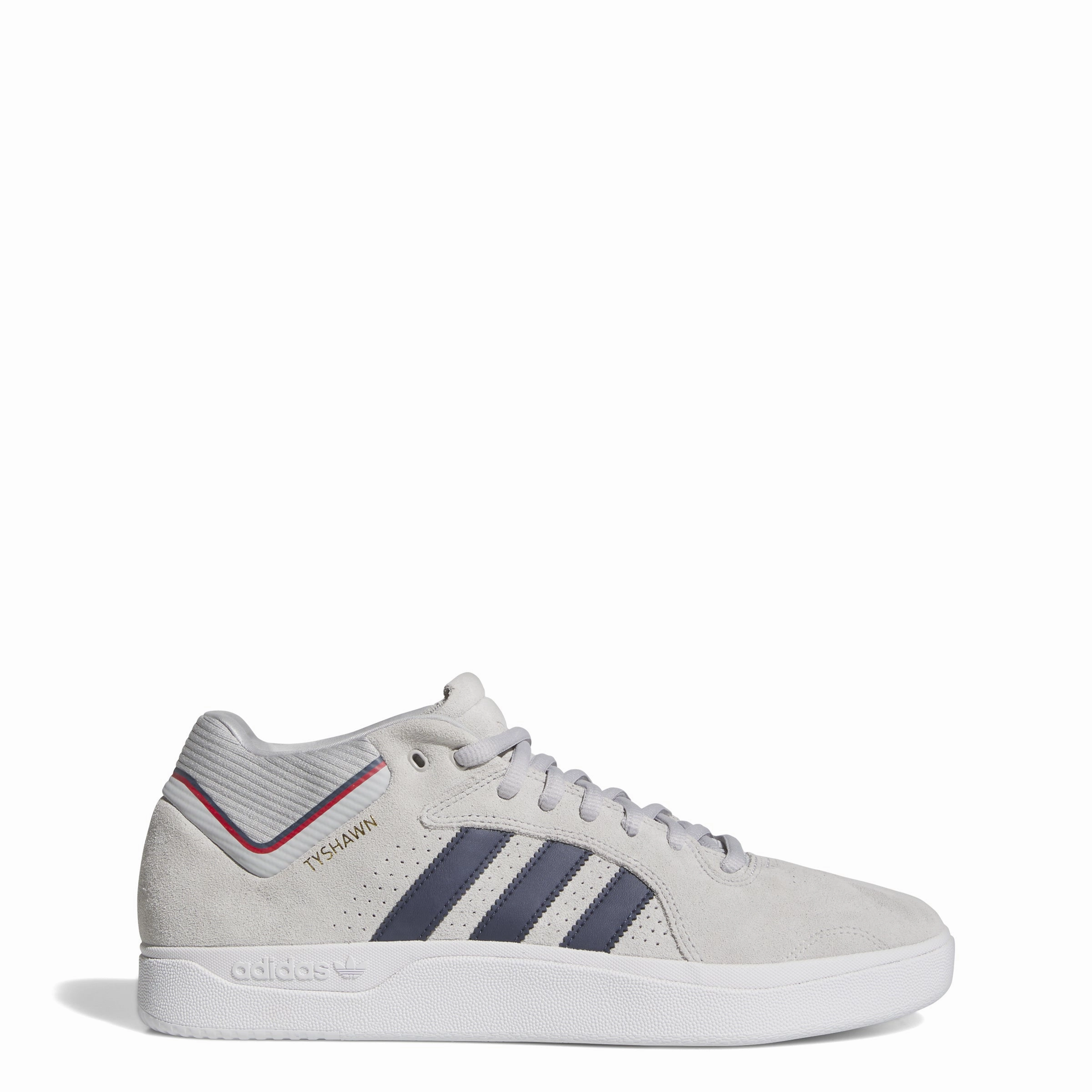 Adidas Speed Trainer 5 Baseball Shoe Adidas Tyshawn Skate Shoes - Grey Two/Collegiate Navy/Gold Metallic