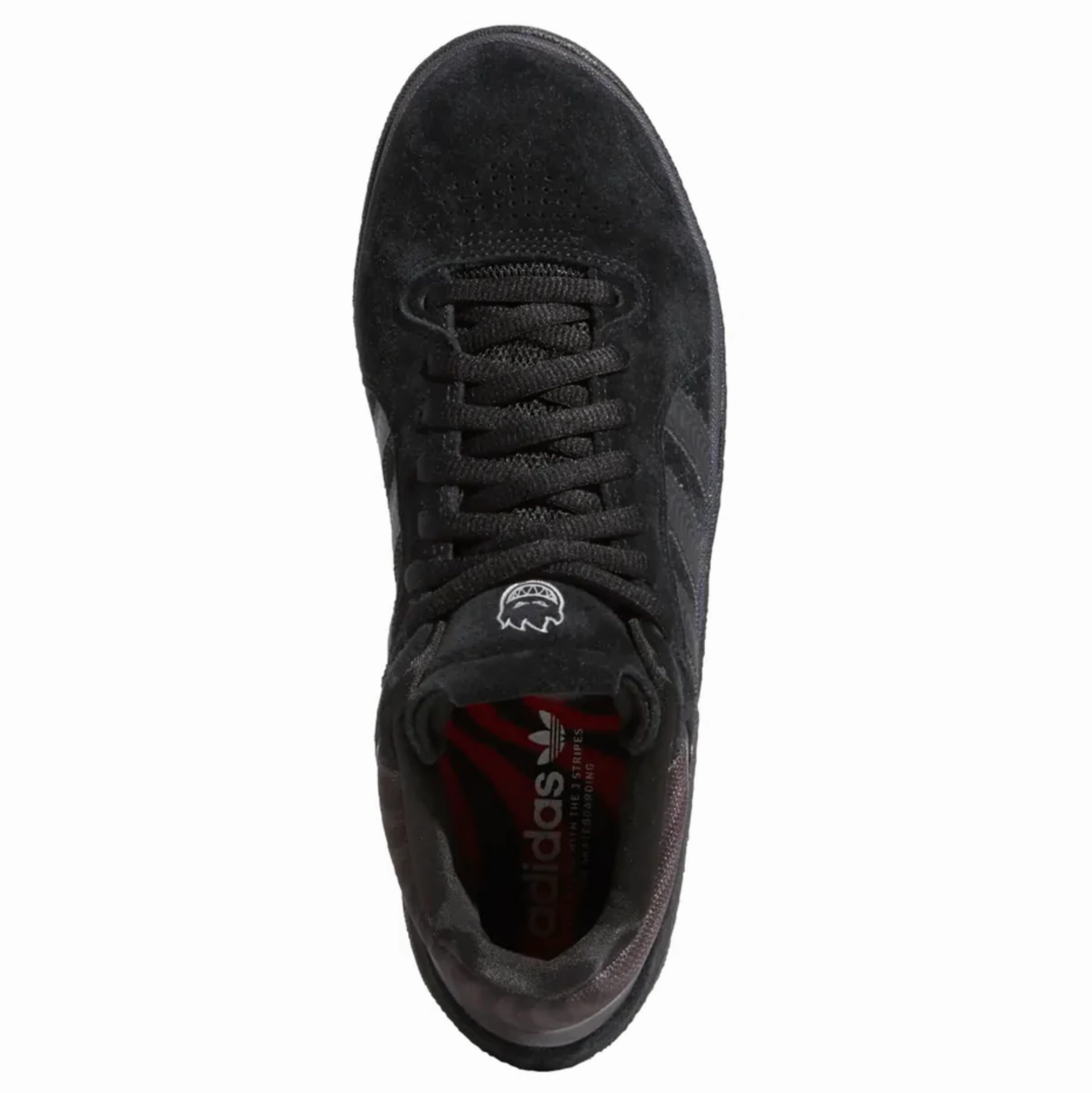 ADIDAS TYSHAWN X SPITFIRE BLACK / BLACK / SILVER METALLIC Spezial Shoes Adidas