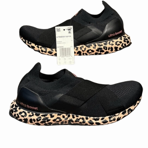 Running Shoes In Washing Machine Adidas Ultraboost DNA Slip On 'Black Pink Cheetah' Women's Running Shoes