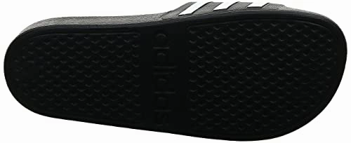 adidas Unisex Adilette Aqua Slides Sandal, Core Black/White/Core Black, 9 US Men Adidas Adistar Olympic Lifting Shoes
