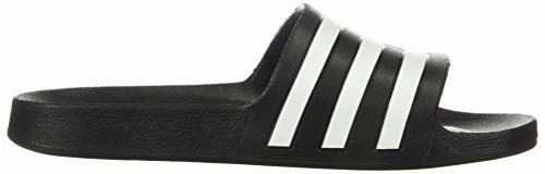 adidas Unisex Adilette Aqua Slides Sandal, Core Black/White/Core Black, 9 US Men Adidas Shoe Release