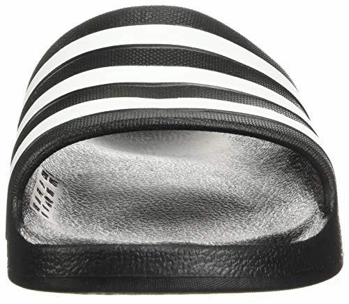 adidas Unisex Adilette Aqua Slides Sandal, Core Black/White/Core Black, 9 US Men Shoes Adidas Tennis