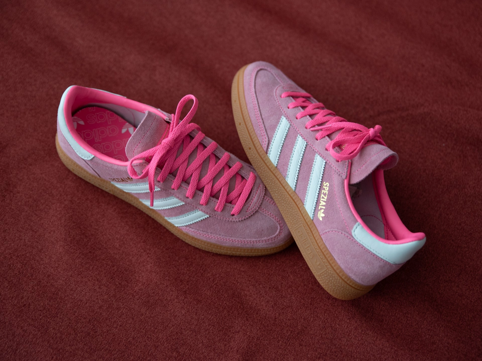 Adidas Women's Handball Spezial 'Lucid Pink/White' Terrex Shoes Adidas