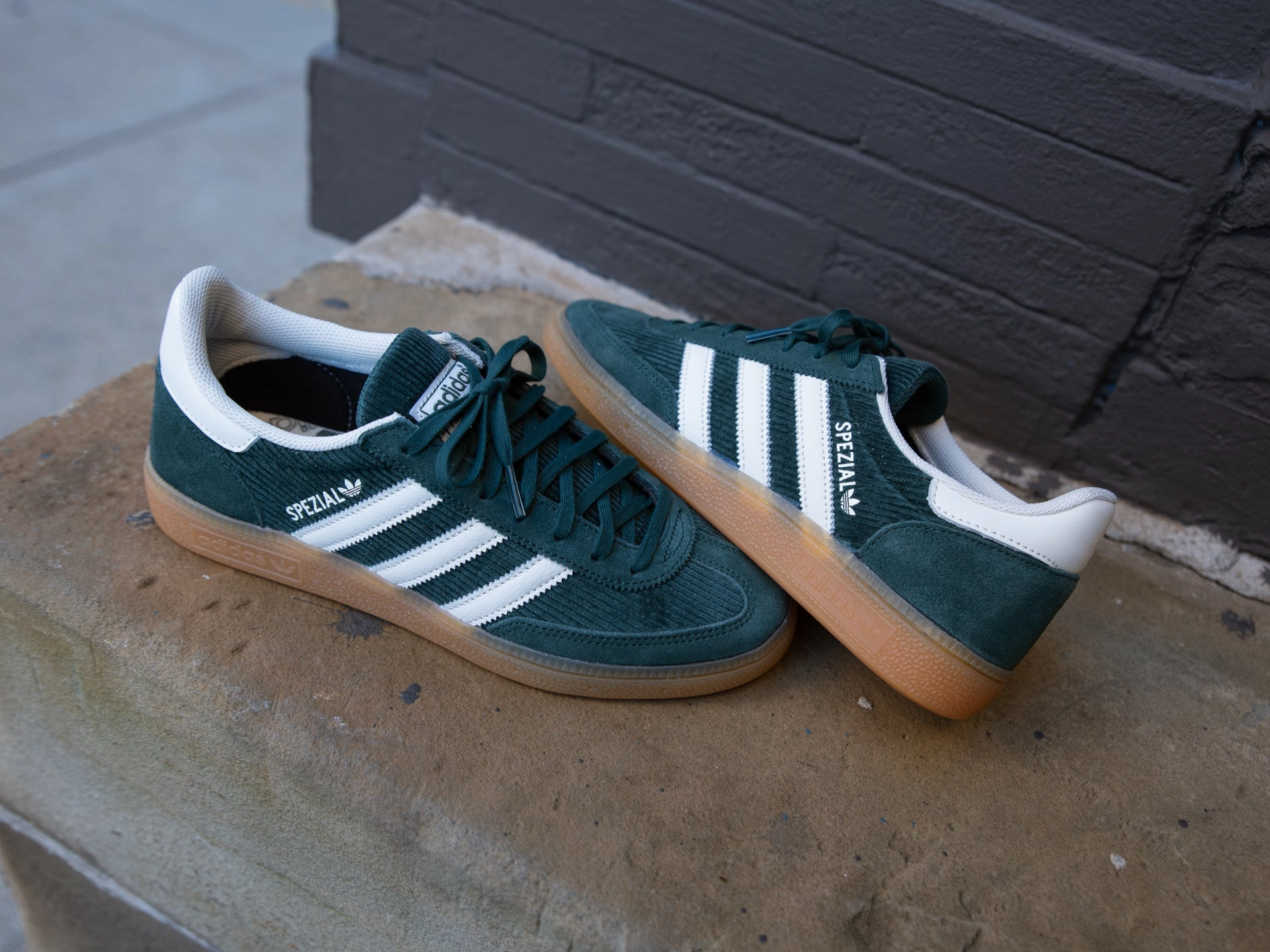 Adidas Women's Handball Spezial 'Mineral Green' Adidas Shoes Leather