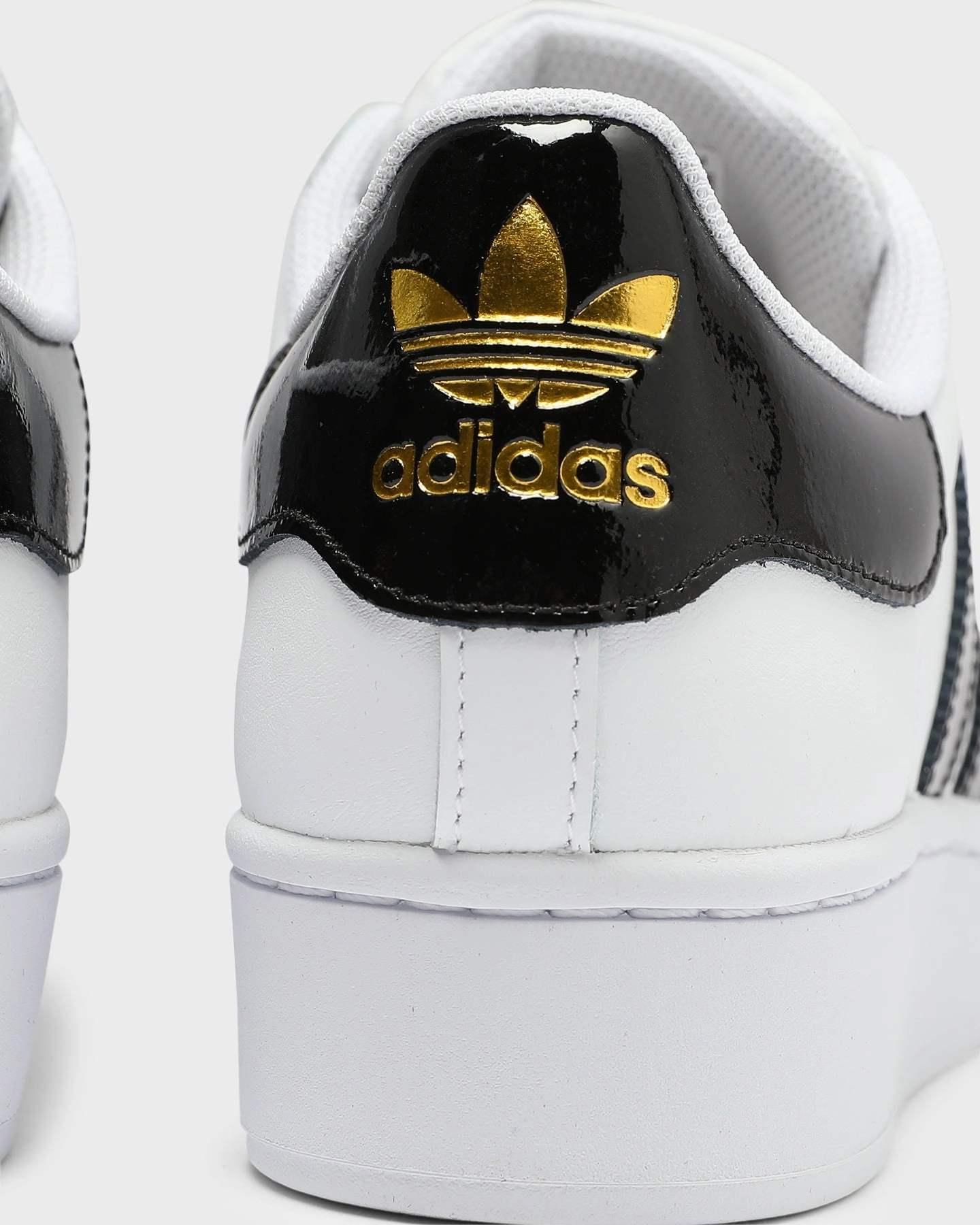 Adidas Shoes Uk Adidas Women's Superstar Bold White/Black/Gold