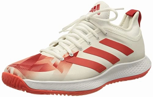 Adidas Women's Textile Defiant Generation W Ftwwht/Red/Red Tennis Shoes - 6 UK Advertisement Adidas Shoes