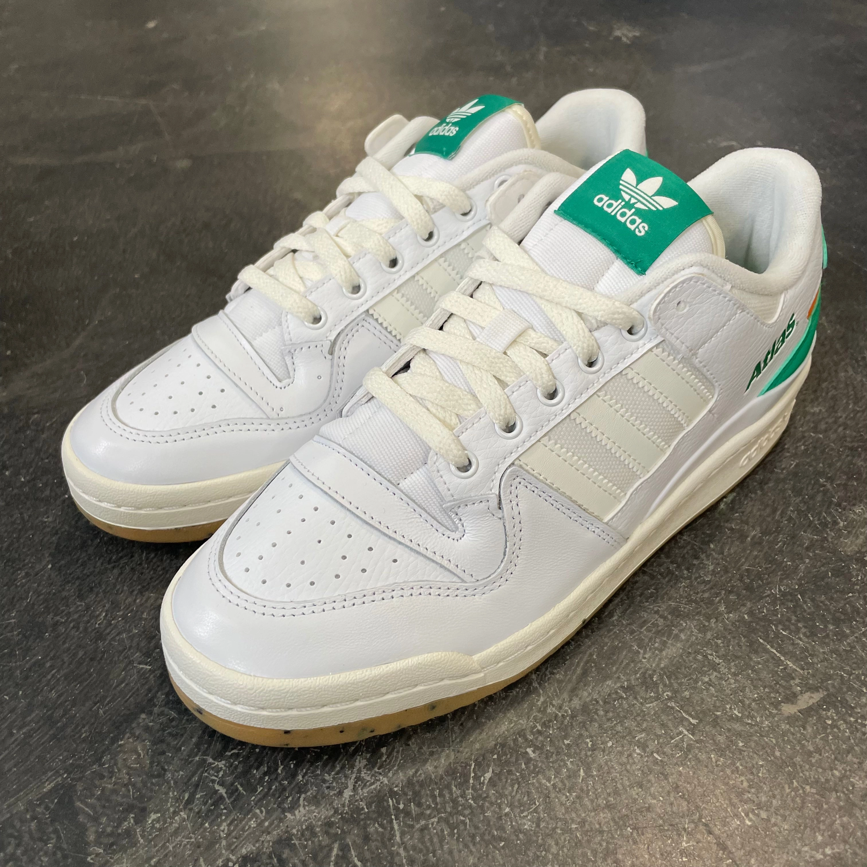 Tan Adidas Shoes Adidas X Atlas Forum ADV White/White/Green SALE