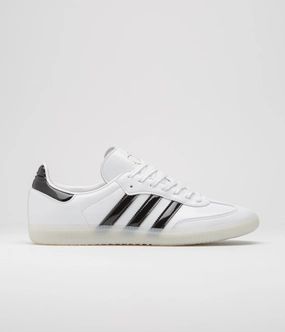 Adidas x Dill Samba Patent Shoes - FTWR White / Core Black / Gold Metallic Adidas Sambas Og Shoes