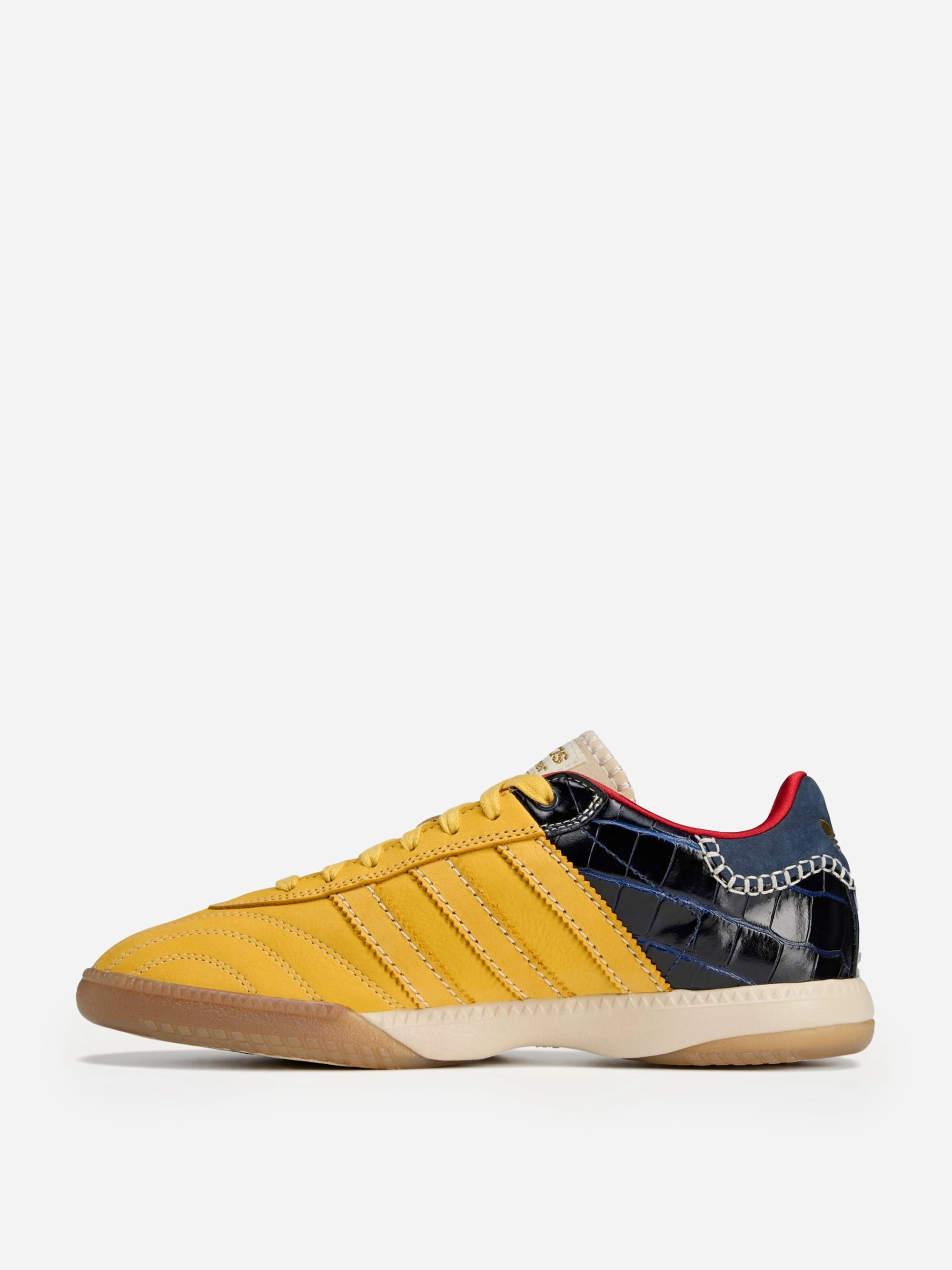 Adidas x Wales Bonner Samba Suede - St Fade Gold/St Fade Gold/Collegiate Navy Adidas Football Shoes World Cup